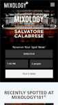 Mobile Screenshot of mixology101.com