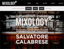 Tablet Screenshot of mixology101.com